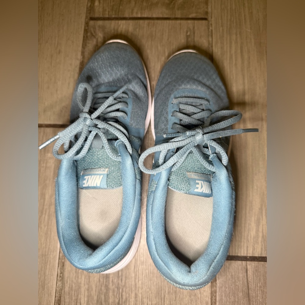 Nike Light Blue Running Shoes